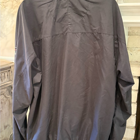 Footjoy US Open Windbreaker Black Golf Pinehurst 2005 Pullover Jacket Large L - Picture 3 of 9